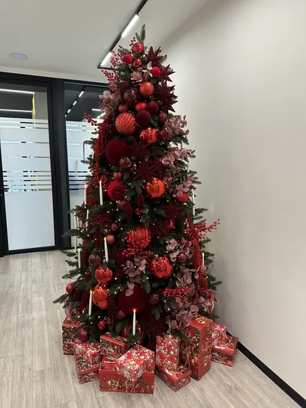 Новогоднее оформление офиса — работа ZIMA DECOR, фото 4